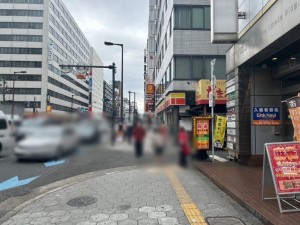 梅田 ビキニバーマイアミ（ビキニBarマイアミ 兎我野町店）道順画像2